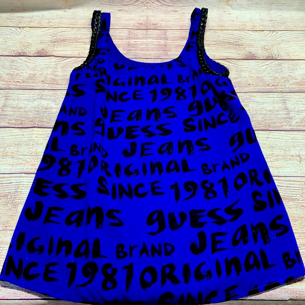 Y2K Guess Dressy Rock Star Tank